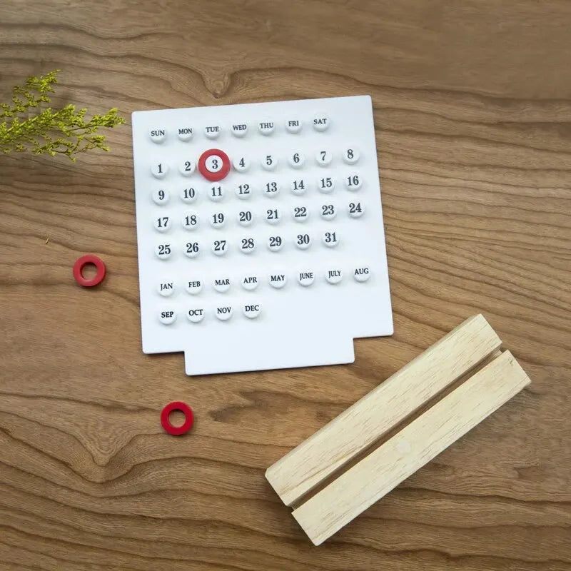 Handmade DIY Perpetual Calendar - SobrioUS