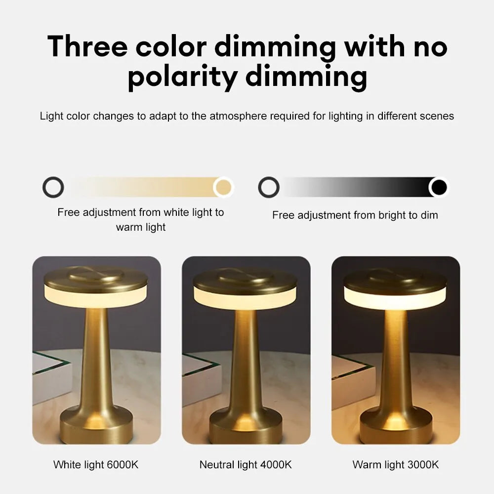 Retro LED Table Lamp - SobrioUS