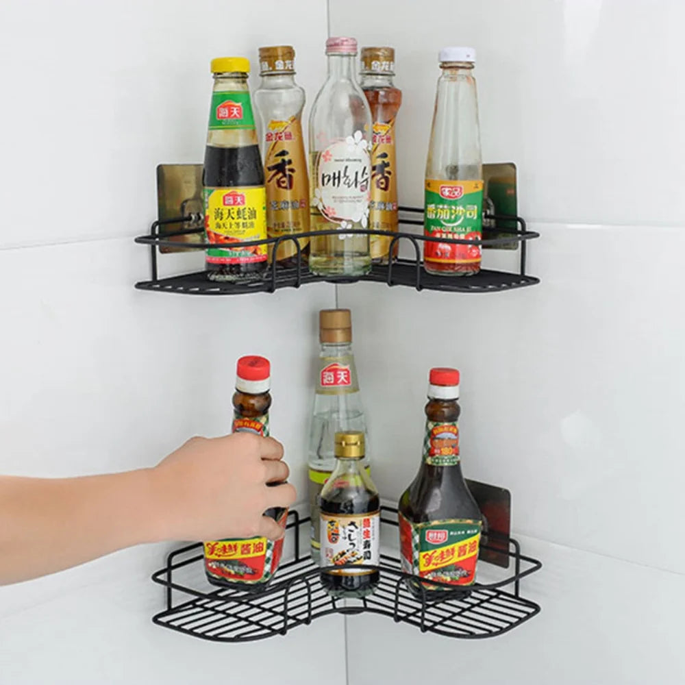 Space-Saving Corner Shelf - SobrioUS