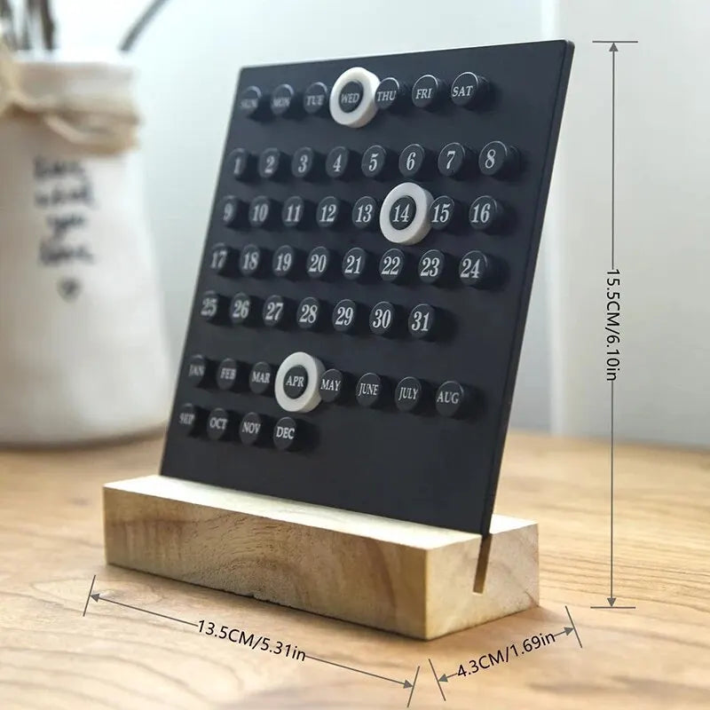 Handmade DIY Perpetual Calendar - SobrioUS