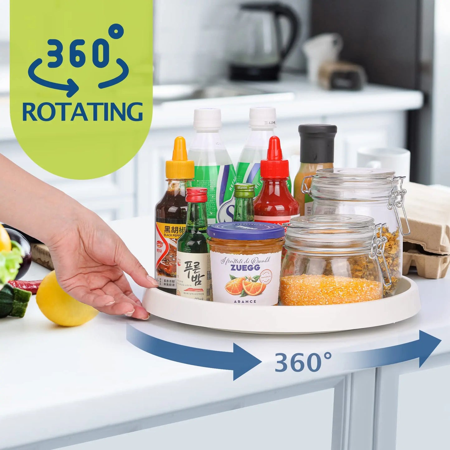 360° Non-Skid Pantry Organizer - SobrioUS