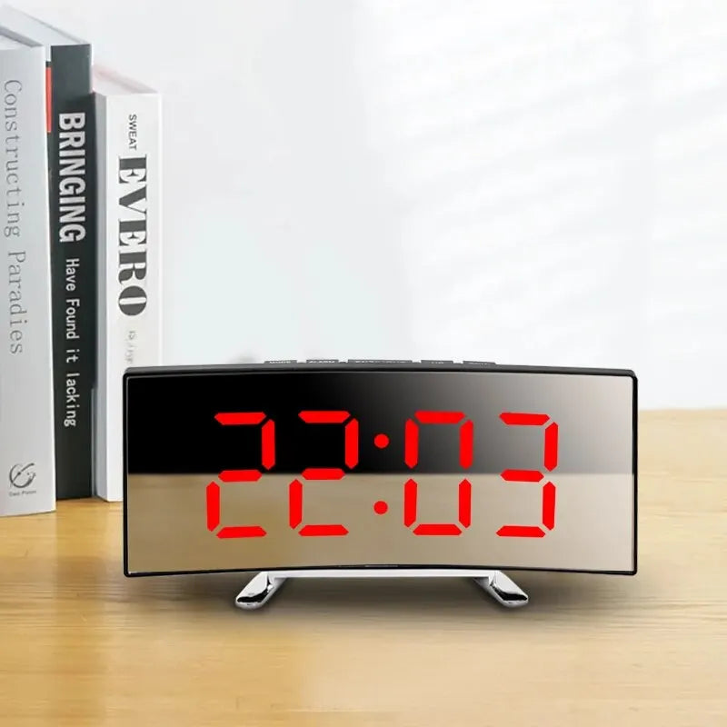 Modern Mirror Clock - SobrioUS