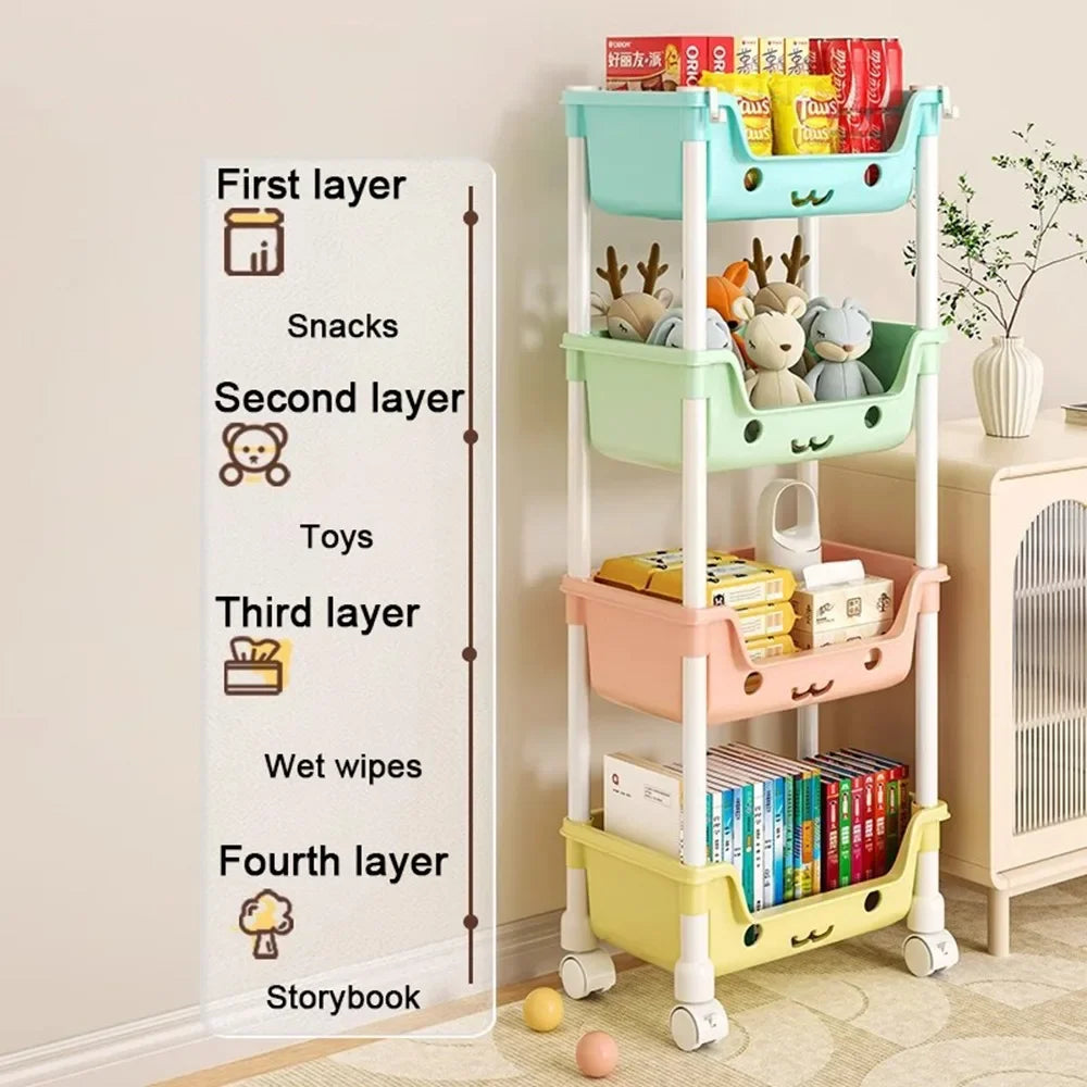 Versatile Kids Storage Rack - SobrioUS