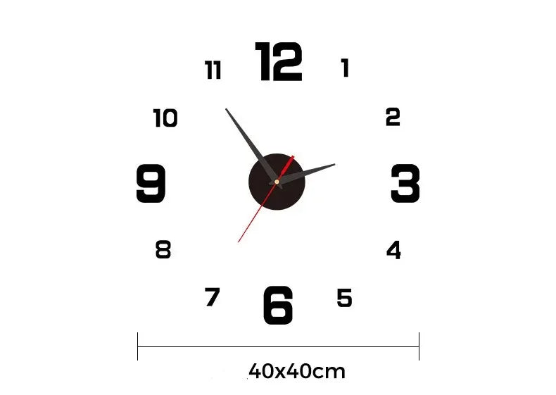 Contemporary DIY Wall Clock - SobrioUS