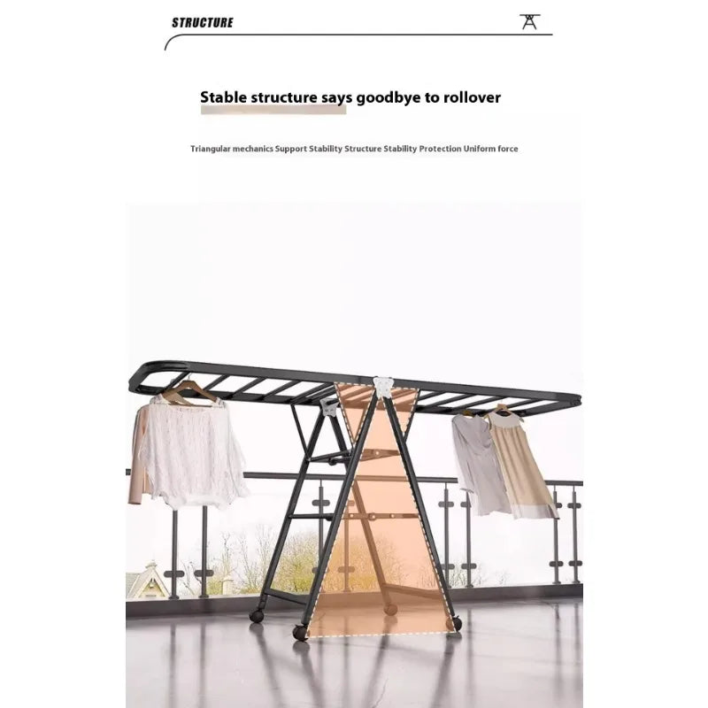 Foldable Clothes Drying Rack - SobrioUS