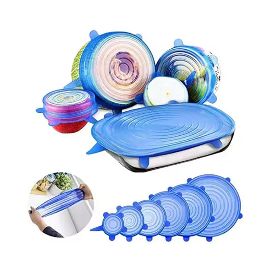 Reusable Stretch Silicone Lids - SobrioUS